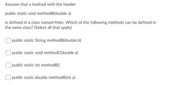 solved-assume-that-a-method-with-the-header-public-static-chegg