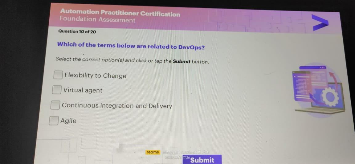 Solved mation Practitioner Certification Foundation | Chegg.com