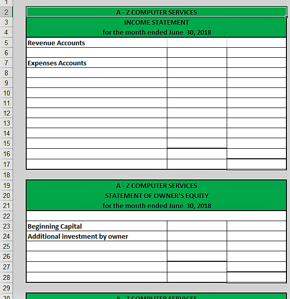 Solved ACCOUNTING 101 PROJECT INFORMATION AND GUIDELINES: | Chegg.com