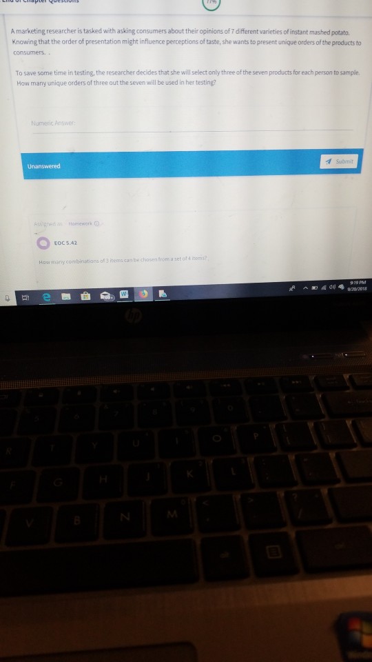 Solved О ЕОС 5.34 An experiment is done in order to test the | Chegg.com