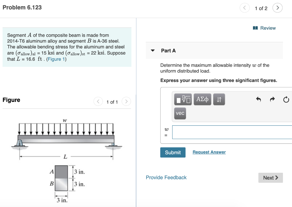 Solved Problem 6.123 Review Segment A of the | Chegg.com