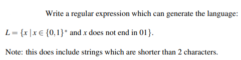Solved Write a regular expression which can generate the | Chegg.com