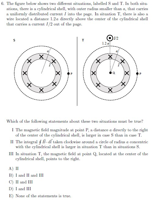 Solved 6. The figure below shows two different situations, | Chegg.com