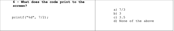 Solved 4 - What does the code print to the screen? int | Chegg.com