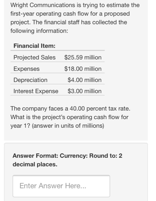 Solved Wright Communications is trying to estimate the | Chegg.com