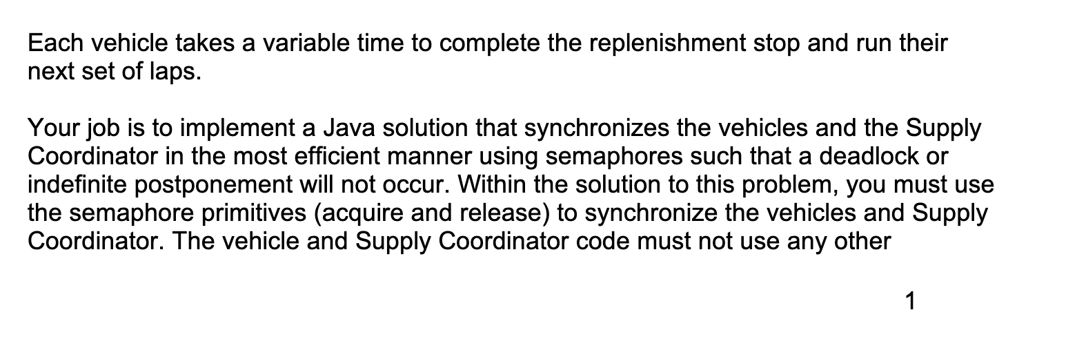 Solved Please just do the java implementation with an | Chegg.com