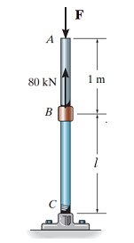 [Solved]: The Assembly Consists Of An A-36 Steel Rod CB And