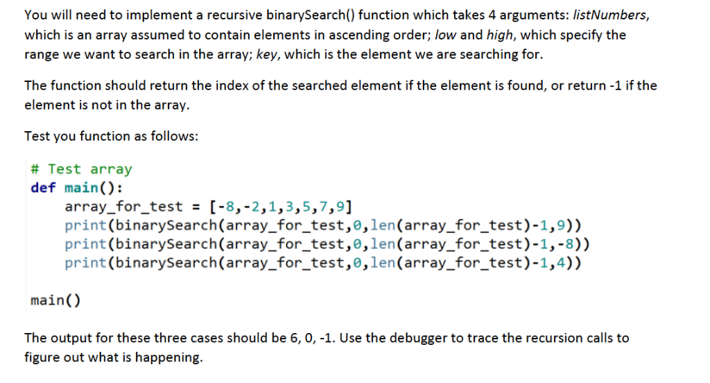 Solved In python 3, with screenshots please The | Chegg.com