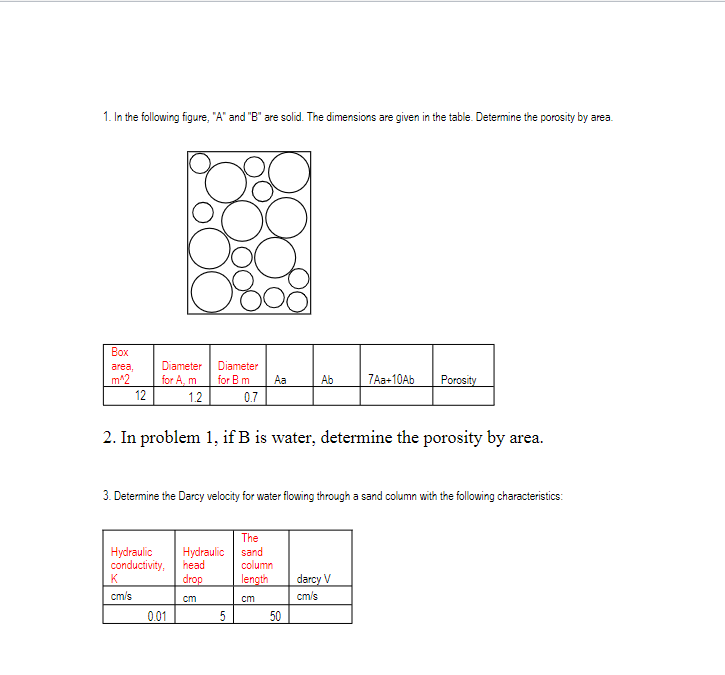 Solved 1. In The Following Figure, "A" And "B" Are Solid. | Chegg.com