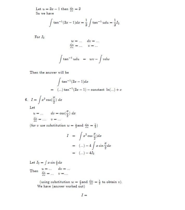 Solved In questions 4-6 show all workings as in the form of | Chegg.com