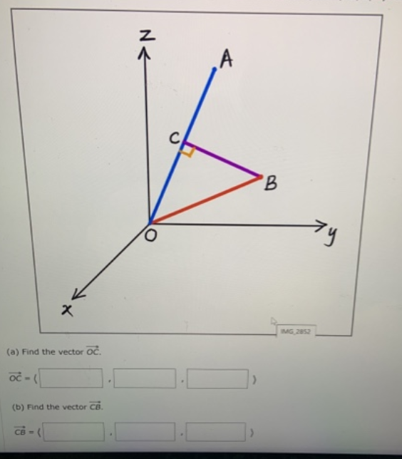 Solved In The Figure Below, The Coordinates Of The Point A | Chegg.com