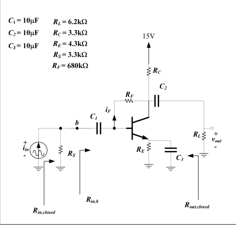 Solved 1)The circuit shown in Figure 1 uses a Circuit Diagram