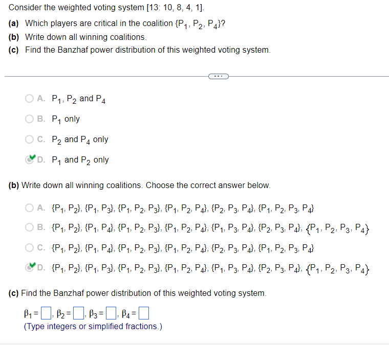 Only Need Answer To Part C.Thanks! | Chegg.com