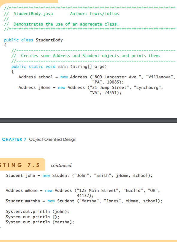 Solved Do programming project 7.2 of the text, as described | Chegg.com
