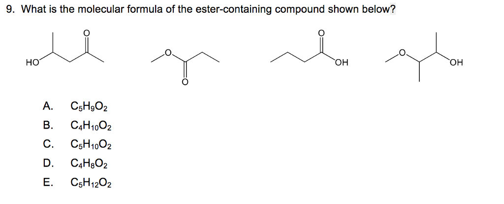 Ester Lewis Structure