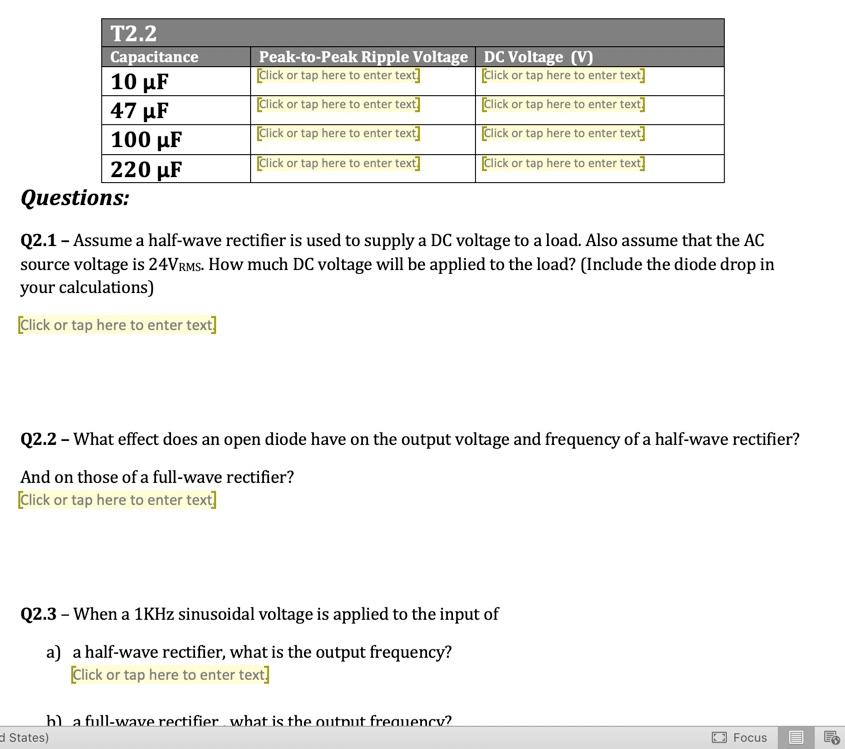 Solved hope you can answer my questions Diode Applications | Chegg.com
