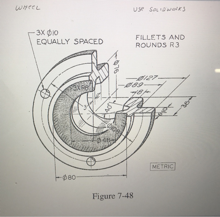 Solved Can this be put in solid works or any cad program and | Chegg.com