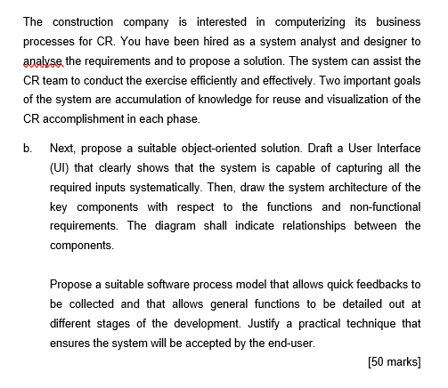 Solved Civil construction projects are costly and | Chegg.com