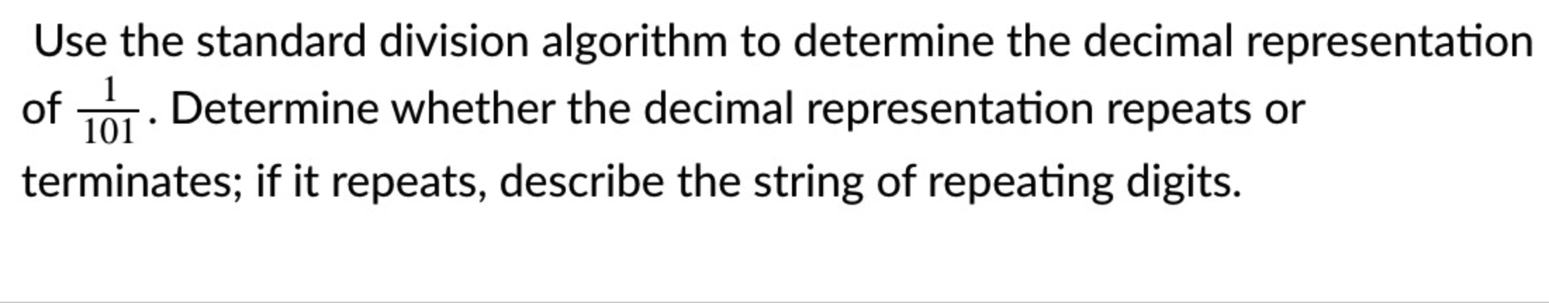Solved Use the standard division algorithm to determine the | Chegg.com