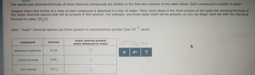 solved-the-names-and-chemical-formulae-of-some-chemical-chegg