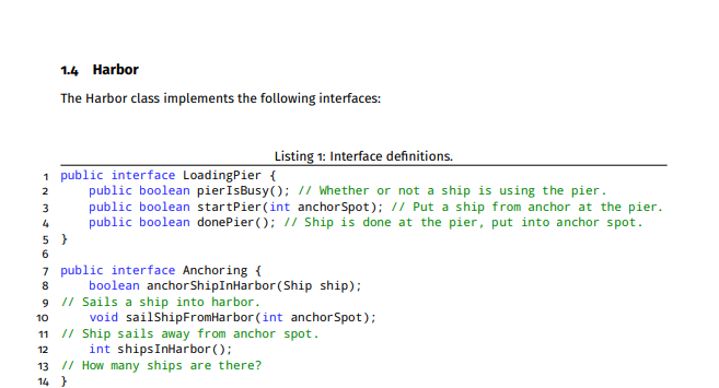 Floding Ship Java Code Using JAVA, Design a Ship class that has the | Chegg.com