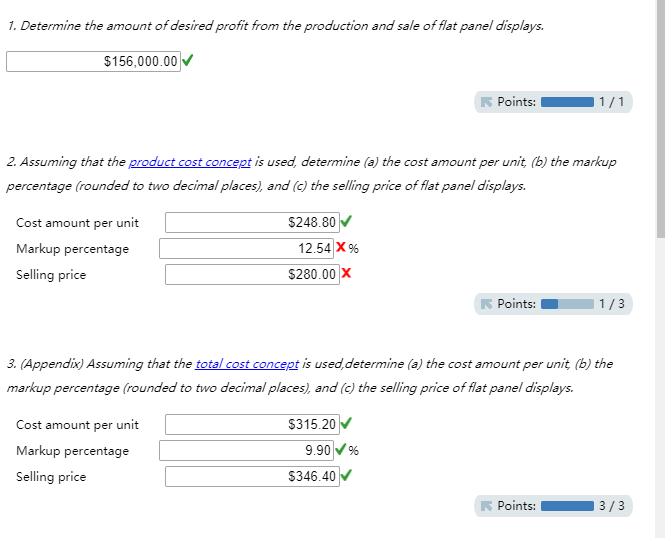 Solved Crystal Displays Inc. recently began production of a