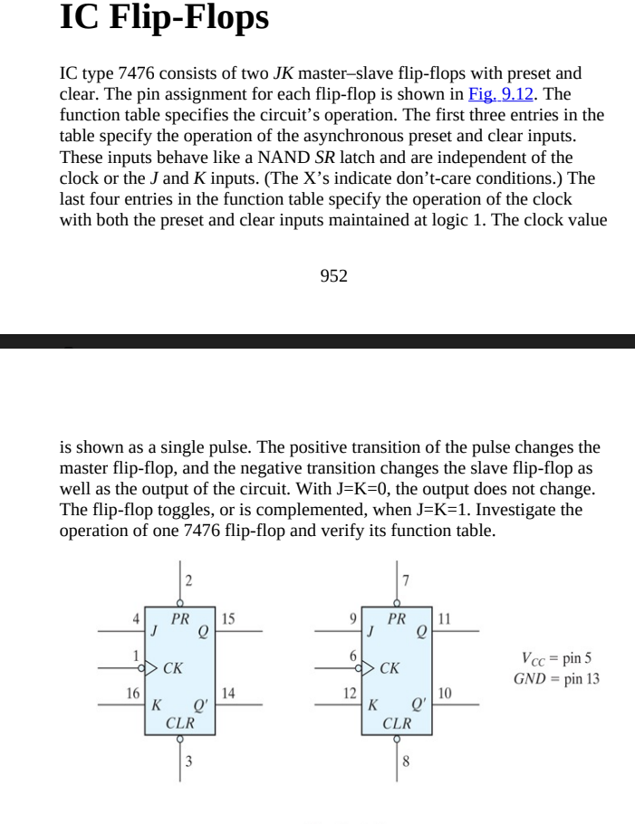 Solved 9.9 EXPERIMENT 8 FLIP FLOPS In this experiment, you