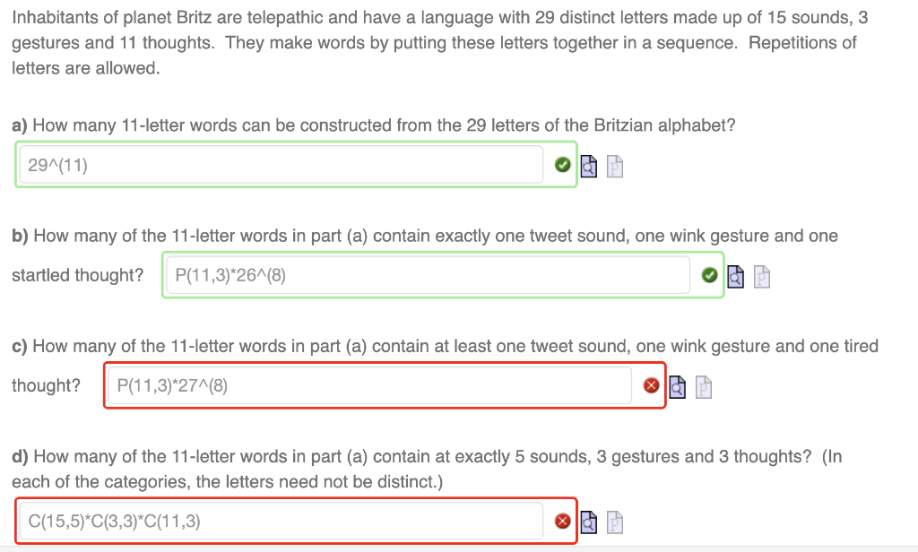 Solved Inhabitants Of Planet Britz Are Telepathic And Have A | Chegg.com