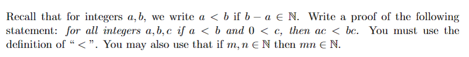Solved Recall that for integers a,b, we write a | Chegg.com