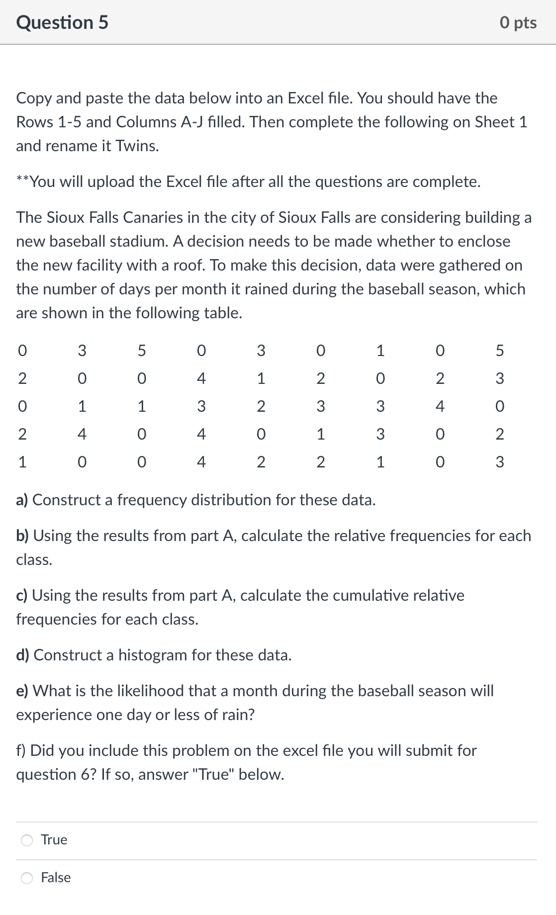 Solved Copy and paste the data below into the second sheet | Chegg.com