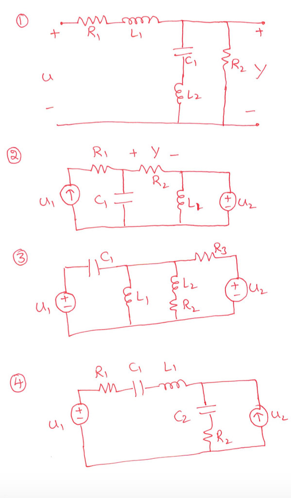 Solved Write the state equations and the output equation for | Chegg.com