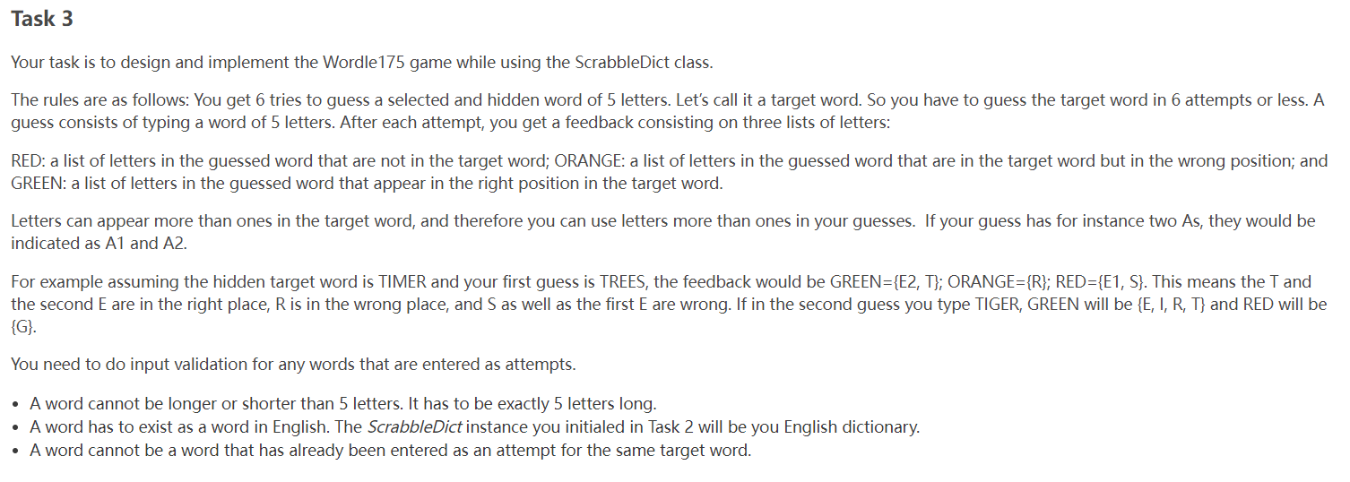 Solved Assignment 2 Assignment 2 - Class, data structure and | Chegg.com