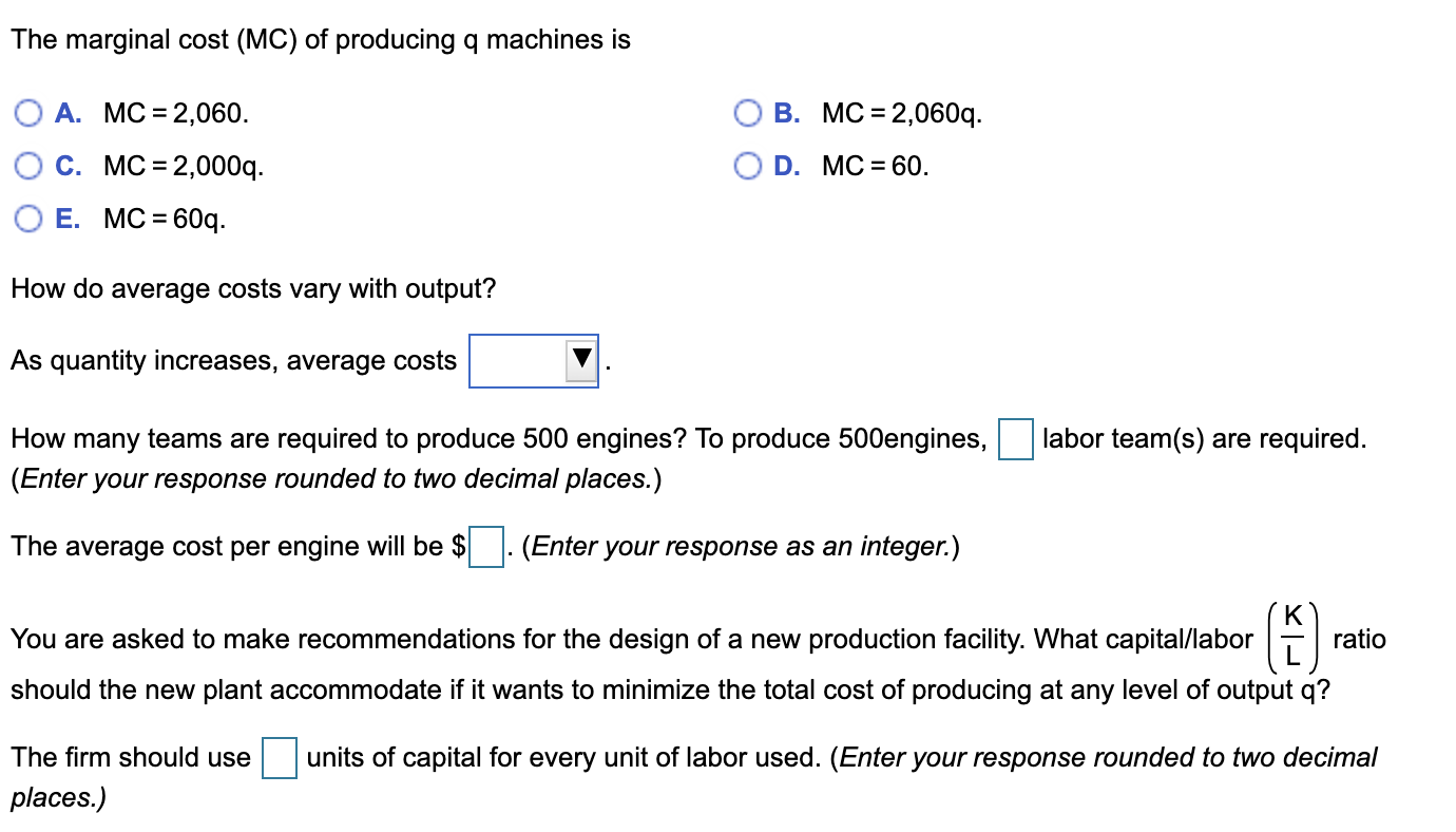 Solved You Manage A Plant That Mass Produces Engines By T Chegg Com