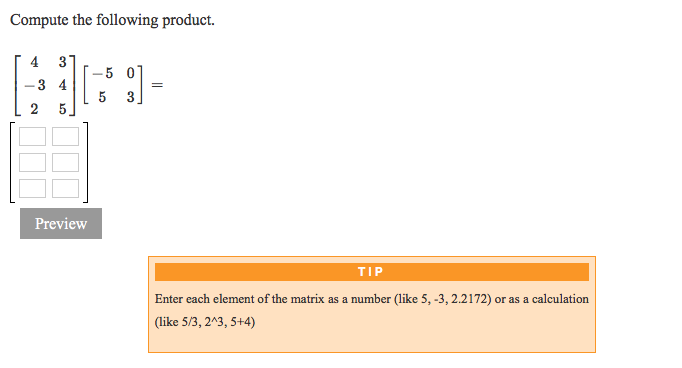 Solved Given the matrices -5 2 B = [": 1] an and C= find BC. | Chegg.com