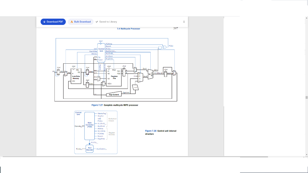 Computer Design Amp Architecture Multicycle Chegg Com