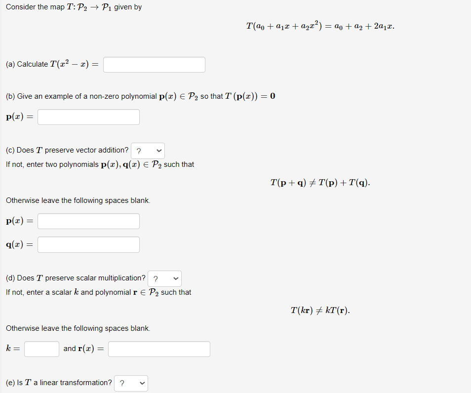 Solved Let V={(x,y)∈R2∣x=y}∪{(x,y)∈R2∣x=−2y}. (a) Which Of | Chegg.com