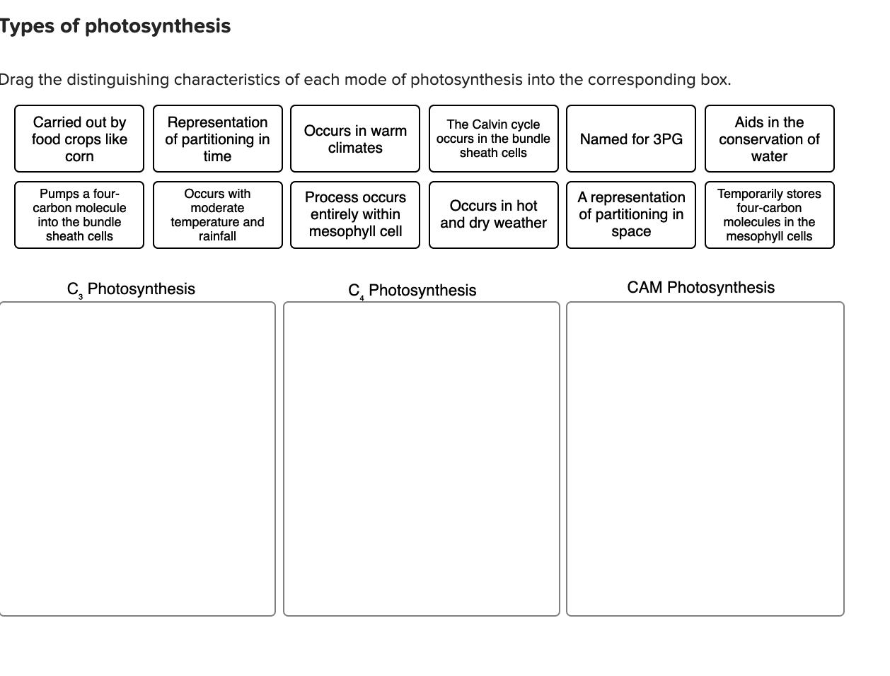 solved-types-of-photosynthesis-drag-the-distinguishing-chegg