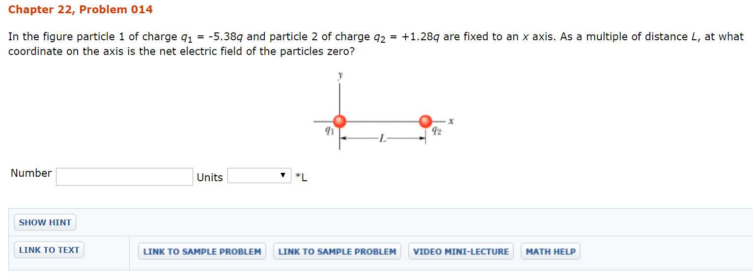 Solved Chapter 22, Problem 014 In the figure particle 1 of