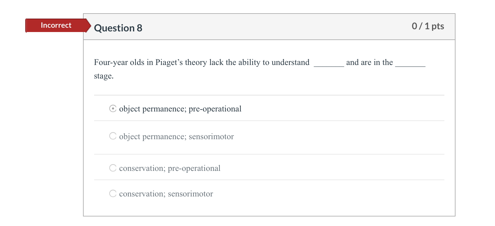 Solved Incorrect Question 8 0 1 pts and are in the Chegg