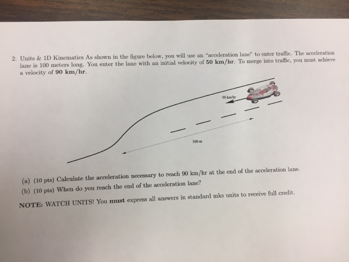 Solved re below, you will use an "acceleration lane" to