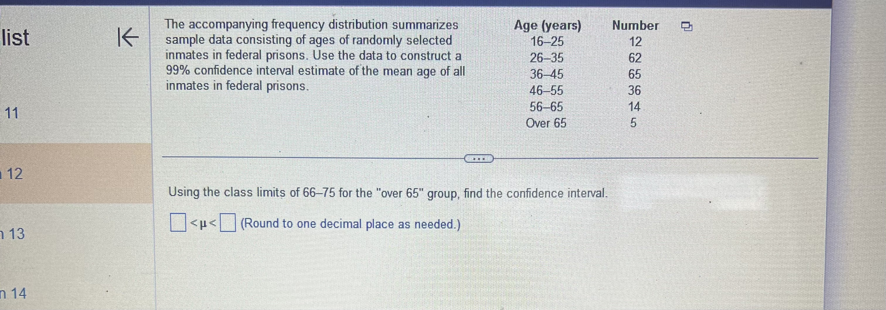 Solved The accompanying frequency distribution summarizes | Chegg.com