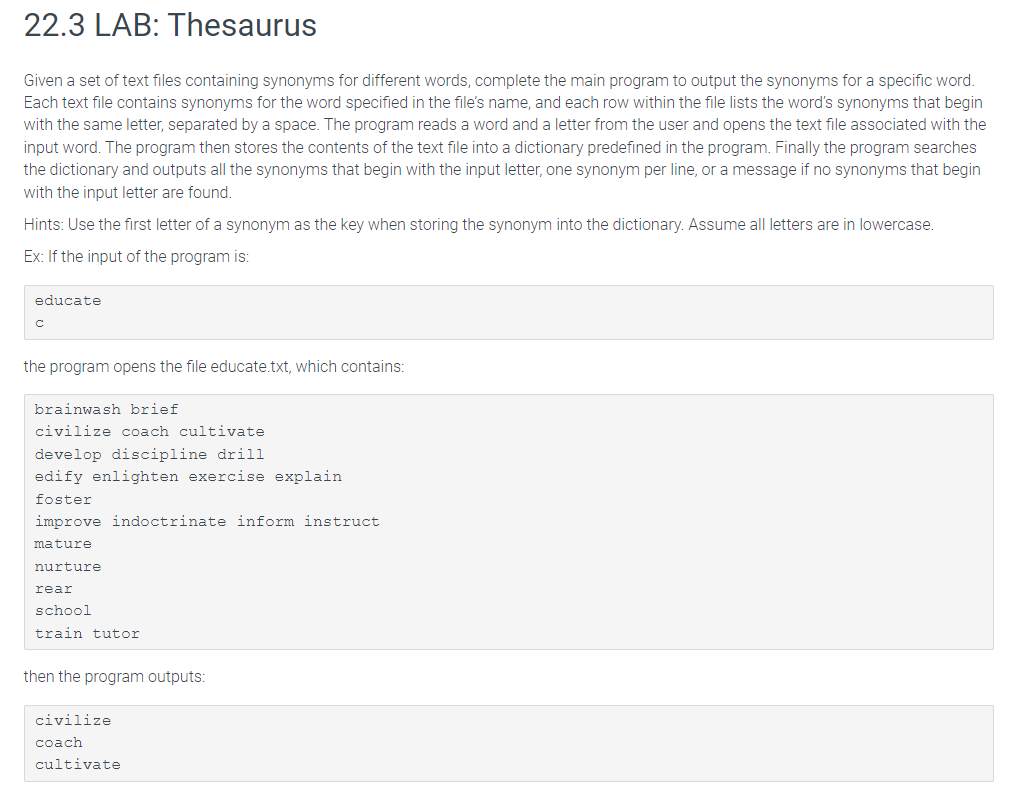 solved-22-3-lab-thesaurus-given-a-set-of-text-files-chegg