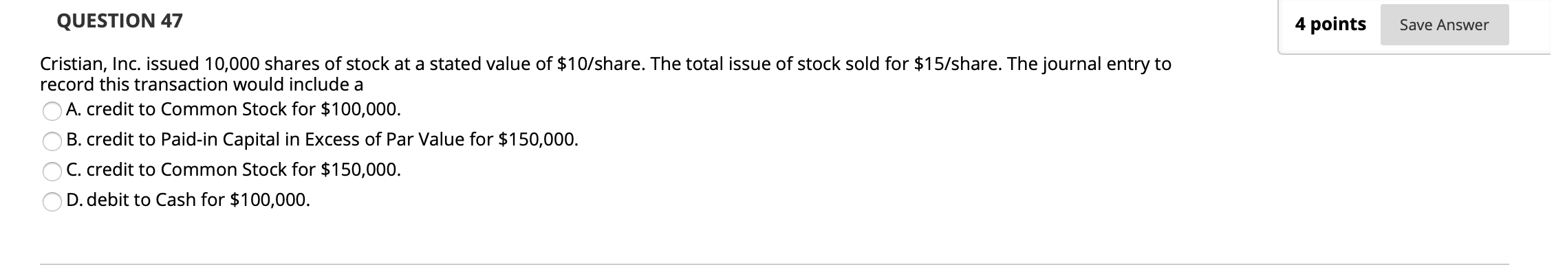 Solved QUESTION 2 4 points Save Answer The interest charged | Chegg.com