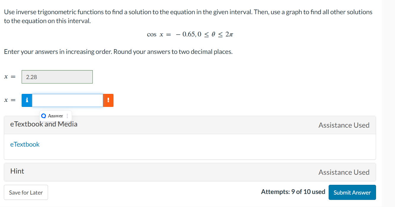 Solved Use inverse trigonometric functions to find a | Chegg.com