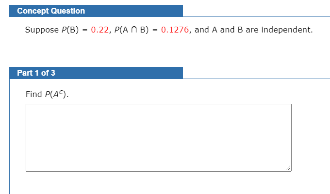 Solved Suppose P(B) = 0.22, P(A ∩ B) = 0.1276, And A And B | Chegg.com