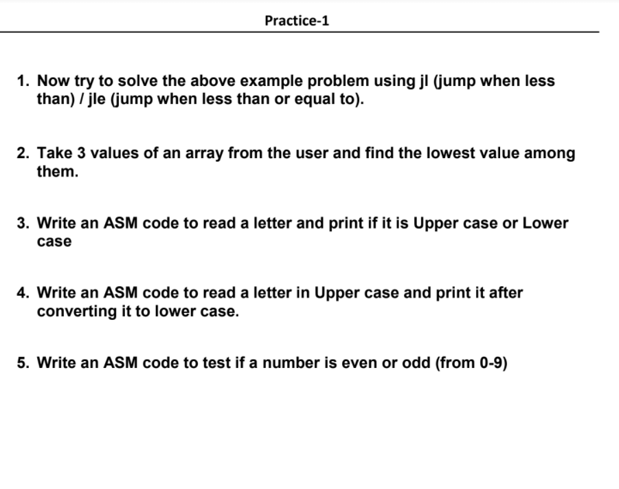 Solved Practice-1 1. Now try to solve the above example | Chegg.com