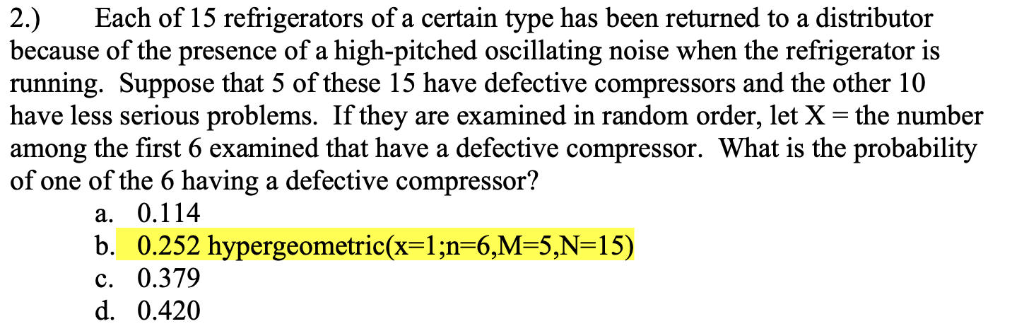 Solved I know the answer is B but I do not know how to get | Chegg.com
