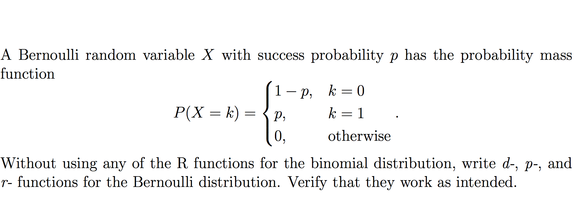 Solved A Bernoulli Random Variable X With Success Probabi Chegg Com