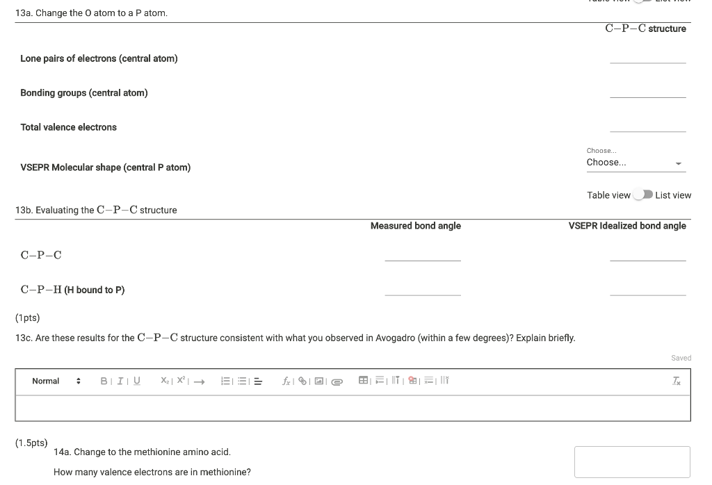 1. Structure with C−C−C then change the central C | Chegg.com