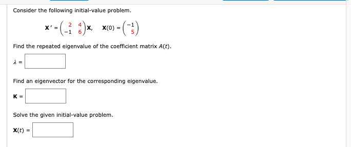 Solved Consider The Following Initial-value Problem. | Chegg.com